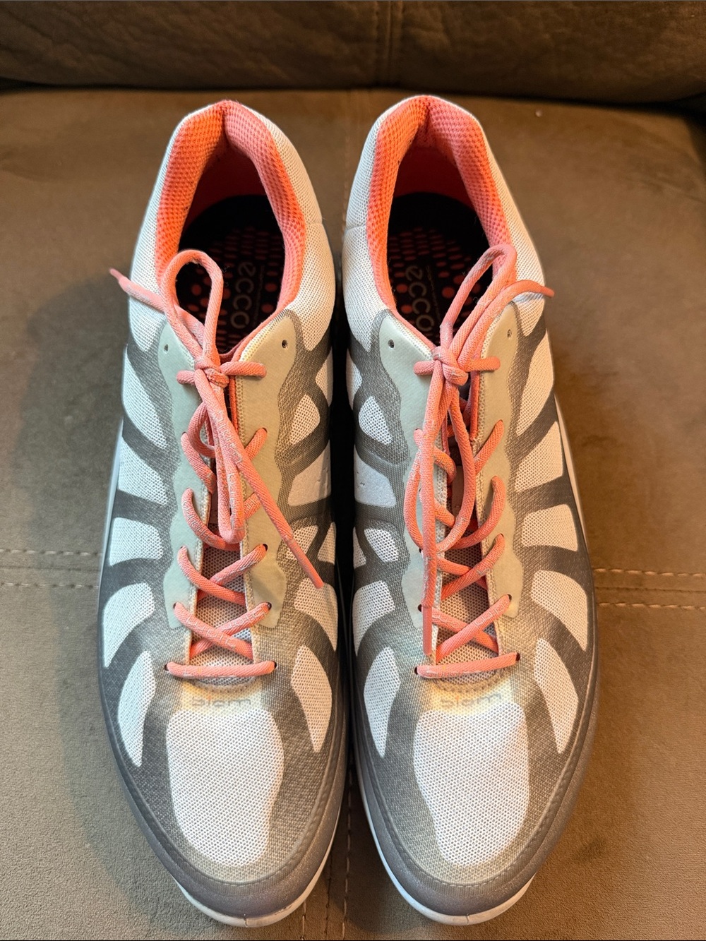 Women’s Athletic Sneakers Ecco Biom Fjuel Gray and Pink